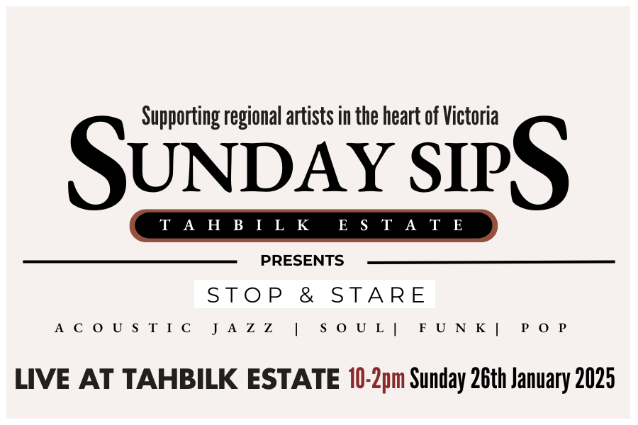 Sunday Sips at Tahbilk Estate 